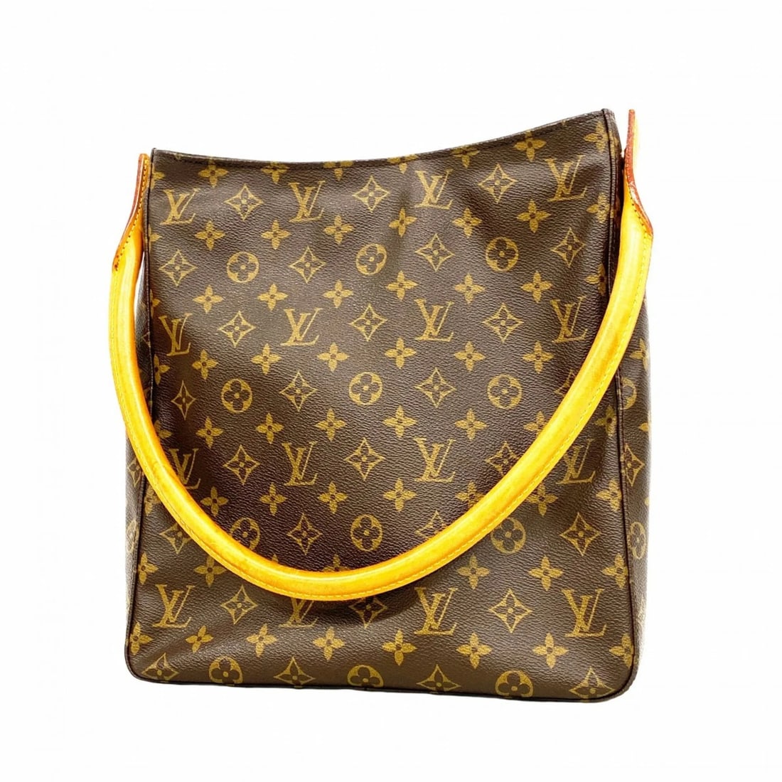 LOUIS VUITTON MONOGRAM LOOPING GM SHOULDER BAG BROWN: Louis Vuitton Monogram Looping GM Shoulder Bag Brown Brand: Louis Vuitton Type/Style: Shoulder bag Material: None Color: Brown Size: (HxWxD)31cm x 28cm x 10cm / 12.2'' x 11.02'' x 3.93'' Accessori