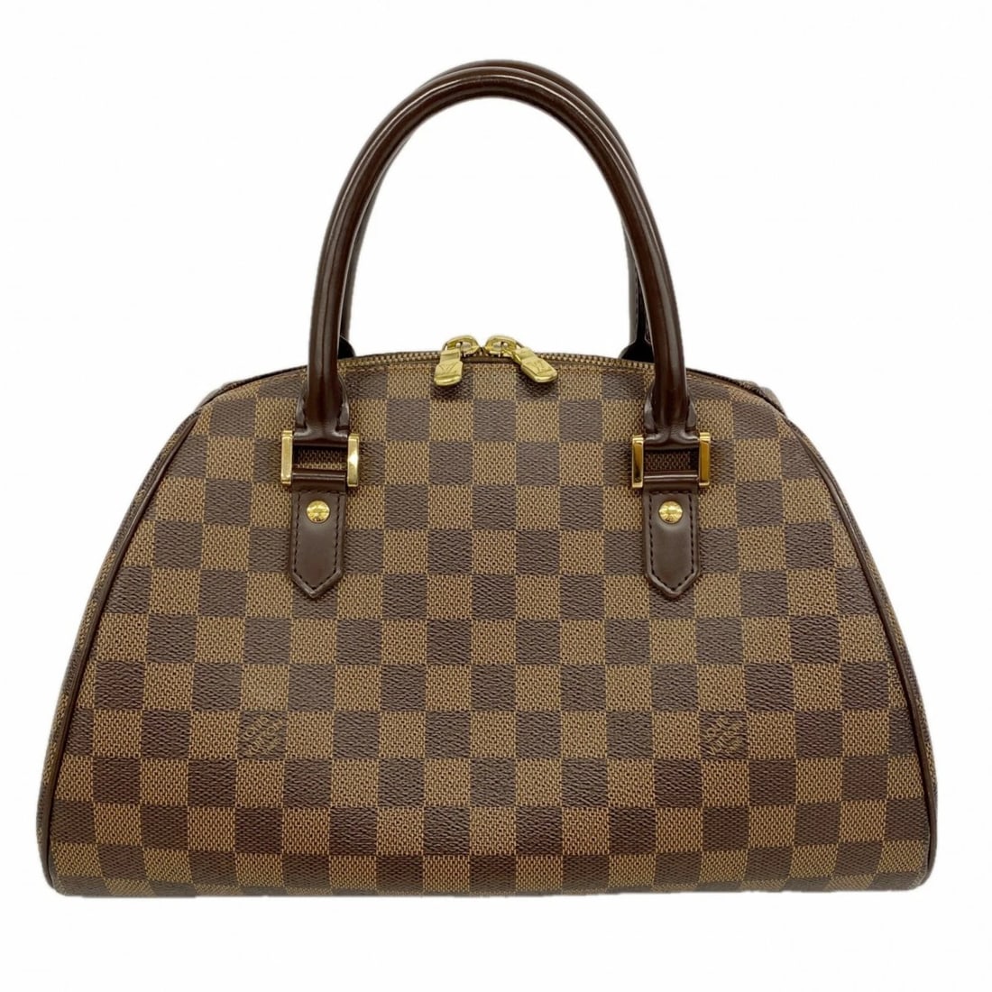 LOUIS VUITTON DAMIER RIVERA MM HANDBAG EBENE: Louis Vuitton Damier Rivera MM Handbag Ebene Brand: Louis Vuitton Type/Style: Handbag Material: None Color: Ebene Size: (HxWxD)21cm x 33cm x 19.5cm / 8.26'' x 12.99'' x 7.67'' Accessories: None