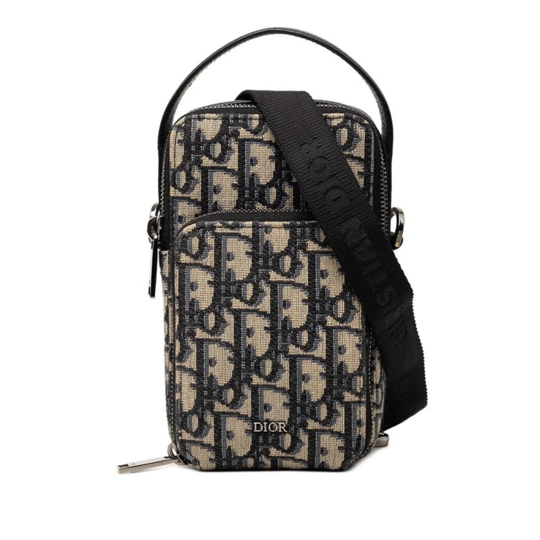 CHRISTIAN DIOR OBLIQUE CROSSBODY SHOULDER BAG PHONE CASE BEIGE: Christian Dior Oblique Crossbody Shoulder Bag Phone Case Beige Brand: Christian Dior Type/Style: Shoulder bag Material: Canvas Color: Beige,Gray Size: (HxWxD)17cm x 10cm x 6cm / 6.69'' x 3.93'' x 2.36