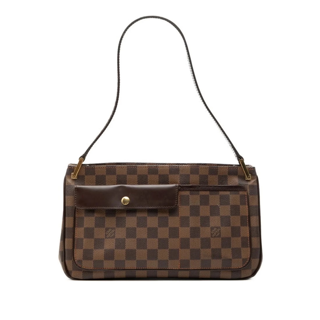 LOUIS VUITTON DAMIER AUBAGNE ONE-SHOULDER BAG BROWN LEATHER: Louis Vuitton Damier Aubagne One-Shoulder Bag Brown Leather Brand: Louis Vuitton Type/Style: Shoulder bag Material: PVC.Leather Color: Brown Size: (HxWxD)18cm x 31cm x 7.5cm / 7.08'' x 12.2'' x 2.95''