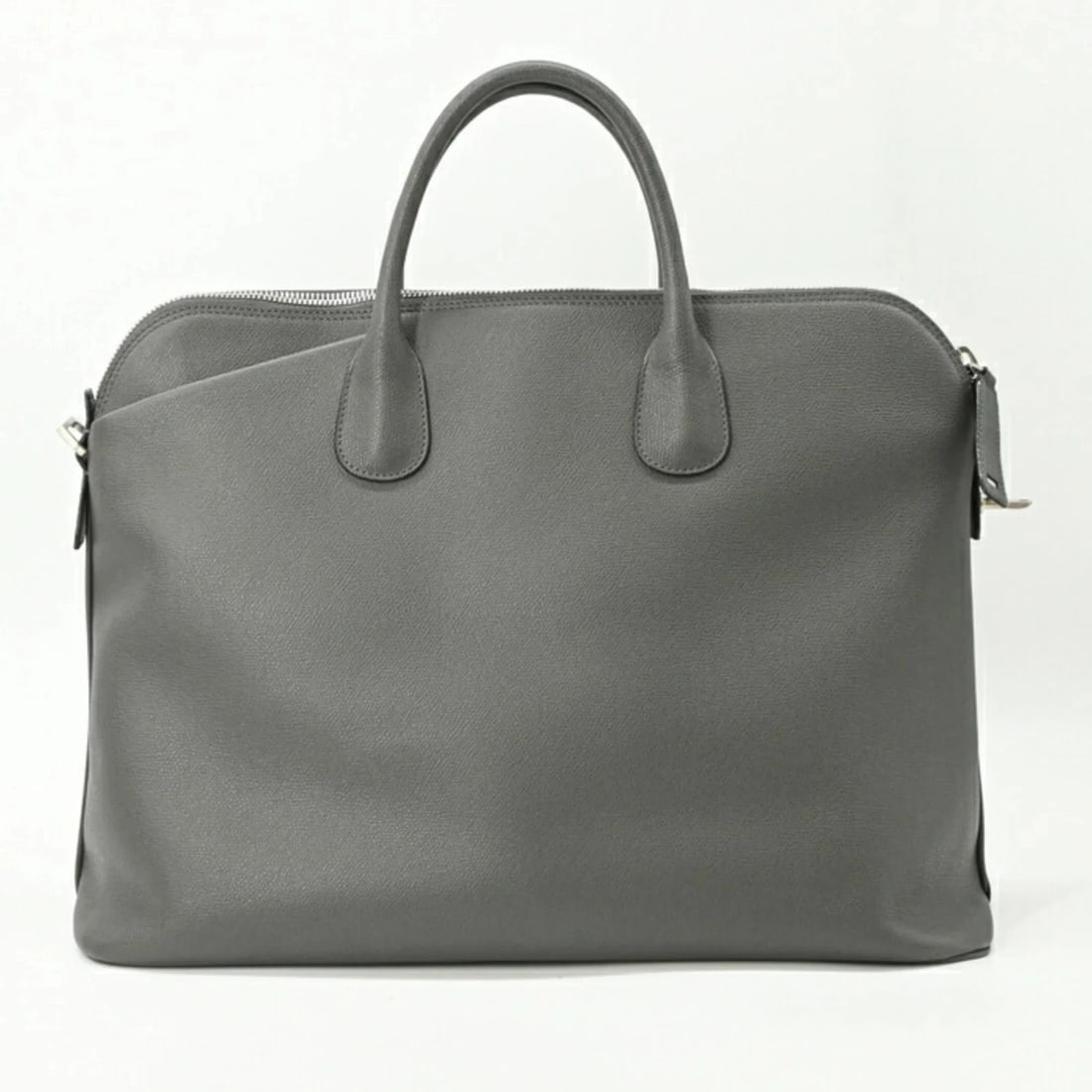 VALEXTRA VALEXTRA MY LARGE SUBLIME SHOULDER BAG, SOFT CALFSKIN: VALEXTRA Valextra My Large Sublime Shoulder Bag, Soft Calfskin Brand: Valextra Type/Style: Shoulder bag Material: Leather Color: Blue Size: (HxWxD)32cm x 43cm x 16cm / 12.59'' x 16.92'' x 6.29'' A