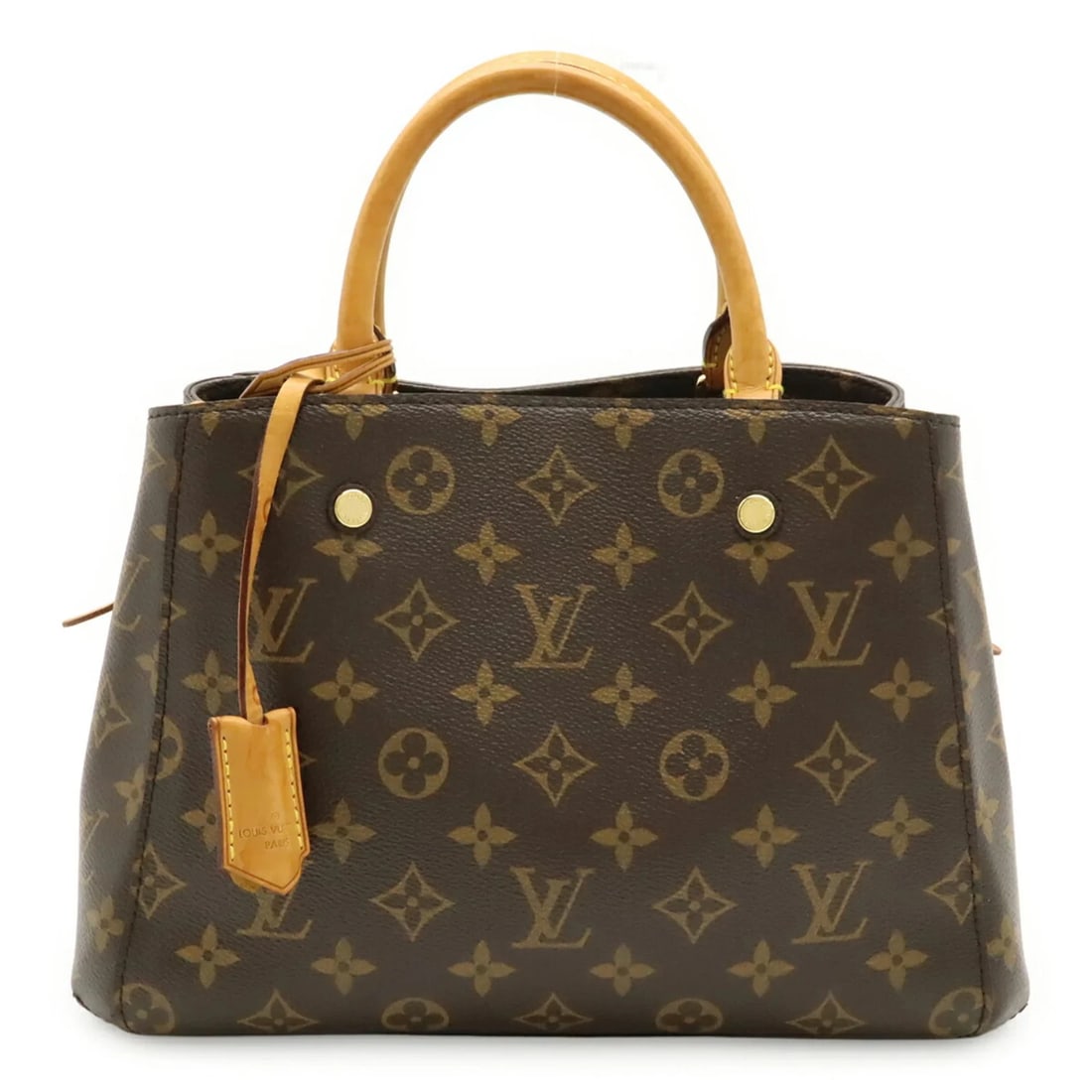 LOUIS VUITTON MONOGRAM MONTAIGNE BB HANDBAG SHOULDER: LOUIS VUITTON Monogram Montaigne BB Handbag Shoulder Brand: Louis Vuitton Type/Style: Handbag, Shoulder bag Material: Monogram , Canvas , PVC Color: Brown,Monogram Size: (HxWxD)20cm x 30cm x 13cm / 7.