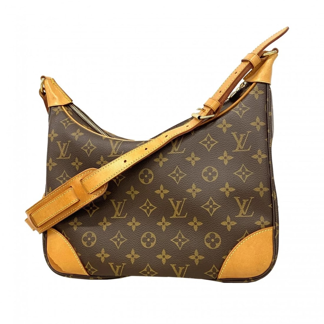 LOUIS VUITTON MONOGRAM BOULOGNE 30 SHOULDER BAG BROWN WOMEN: Louis Vuitton Monogram Boulogne 30 Shoulder Bag Brown Women Brand: Louis Vuitton Type/Style: Shoulder bag Material: None Color: Brown Size: (HxWxD)19cm x 30cm x 9cm / 7.48'' x 11.81'' x 3.54'' Acc