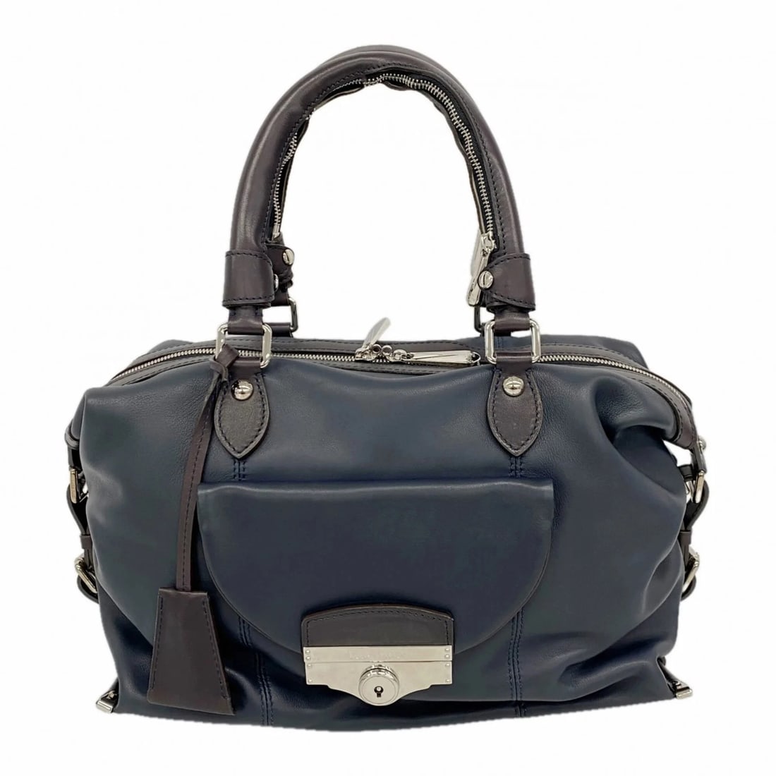 LOUIS VUITTON BAG - BOSTON SAC NAVY & (1 of 5)