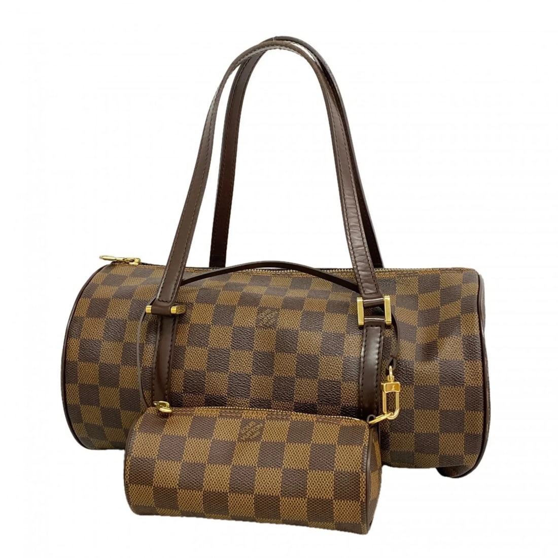 LOUIS VUITTON DAMIER PAPILLON 30 HANDBAG EBENE: Louis Vuitton Damier Papillon 30 Handbag Ebene Brand: Louis Vuitton Type/Style: Handbag Material: None Color: Ebene Size: (HxWxD)15cm x 30.5cm x 15cm / 5.9'' x 12'' x 5.9'' Accessories: None