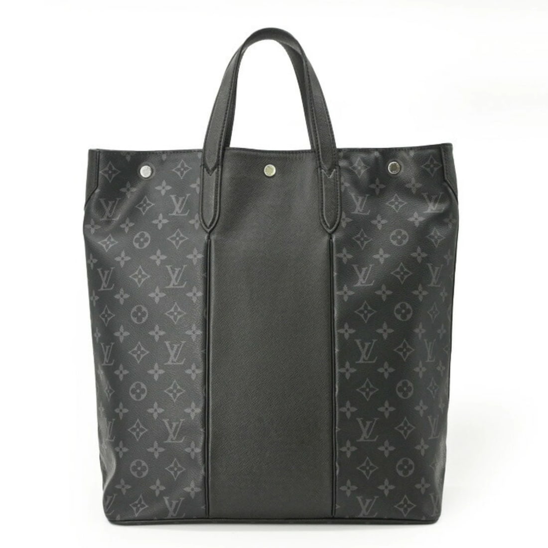 LOUIS VUITTON TAIGARAMA MONOGRAM CITY TOTE BAG: LOUIS VUITTON Taigarama Monogram City Tote Bag Brand: Louis Vuitton Type/Style: Handbag, Tote bag Material: Taigarama , Monogram Color: Black,Monogram,Noir Size: (HxWxD)40cm x 35cm x 13cm / 15.74'' x 