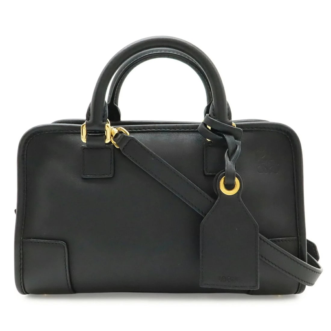 LOEWE AMAZONA 23 ANAGRAM HANDBAG MINI BOSTON SHOULDER BAG (1 of 7)