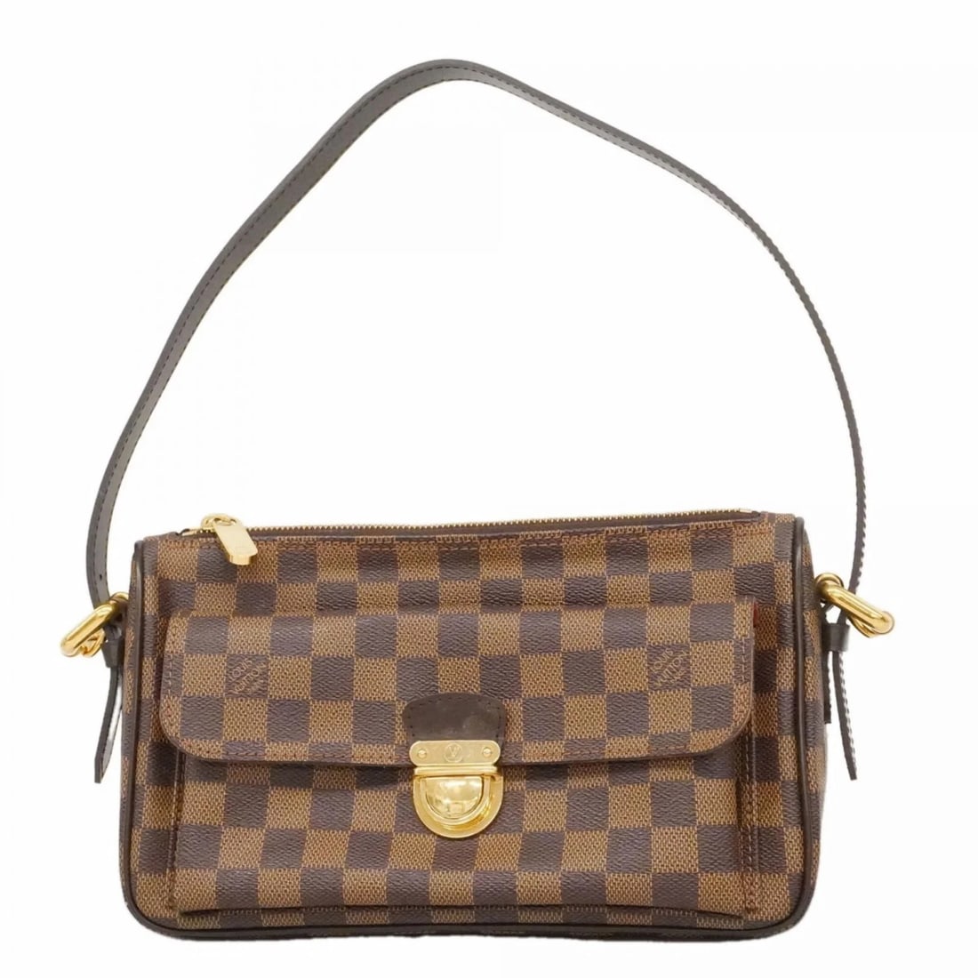 LOUIS VUITTON DAMIER RAVELLO GM SHOULDER BAG EBENE (1 of 4)