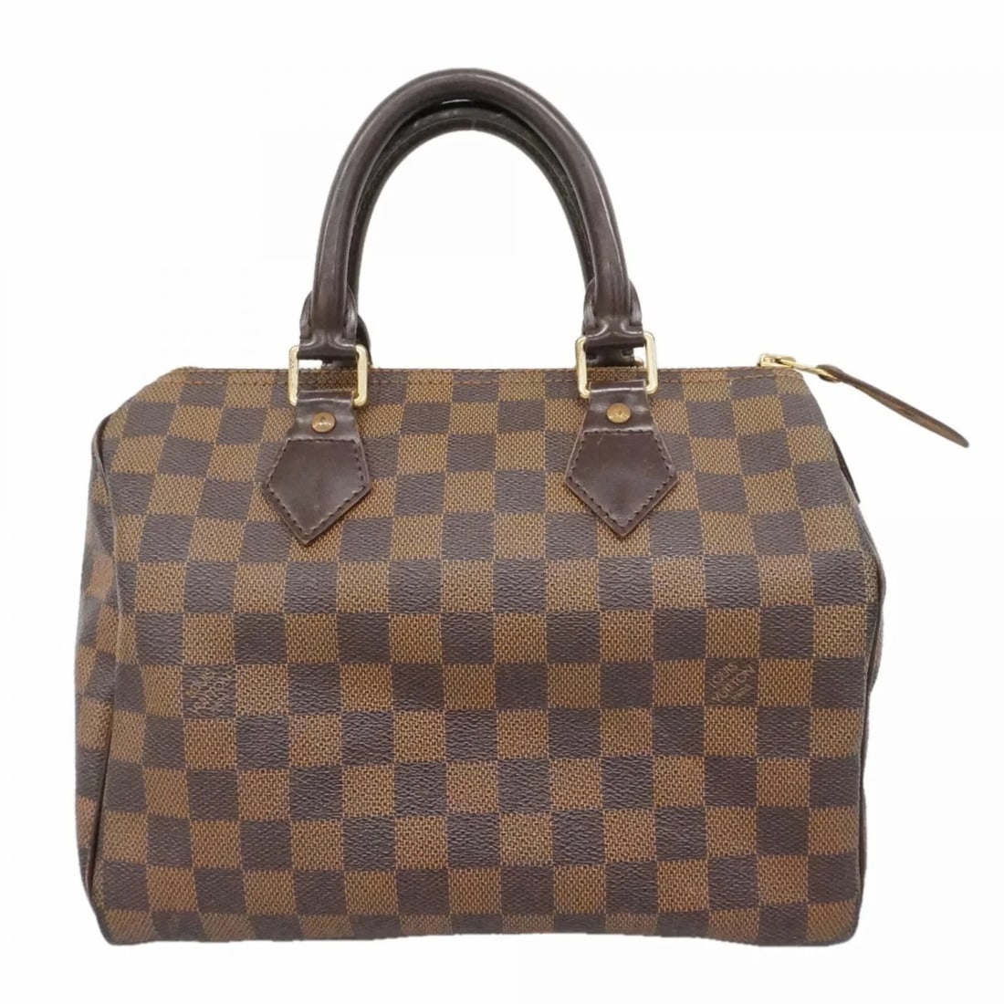 LOUIS VUITTON DAMIER SPEEDY 25 HANDBAG EBENE (1 of 3)