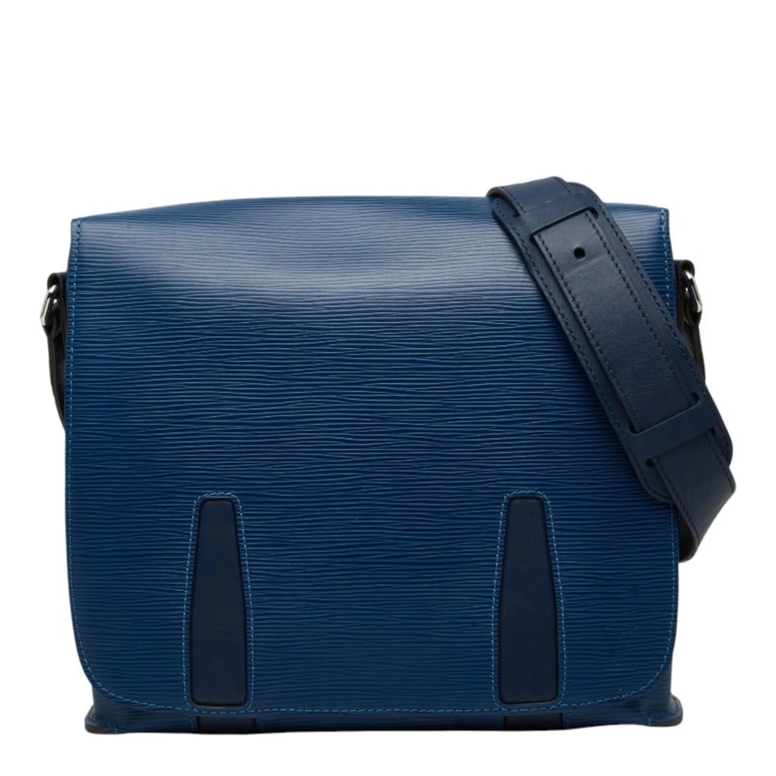 LOUIS VUITTON EPI HARRINGTON MESSENGER PM SHOULDER BAG BLUE (1 of 7)