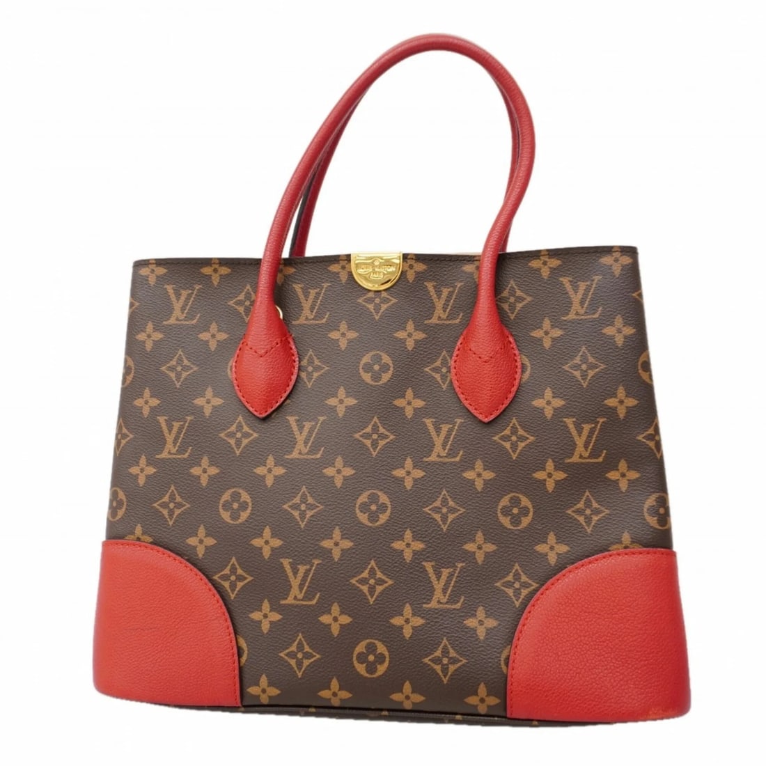 LOUIS VUITTON MONOGRAM FLANDRIN TOTE BAG CERISE (1 of 4)