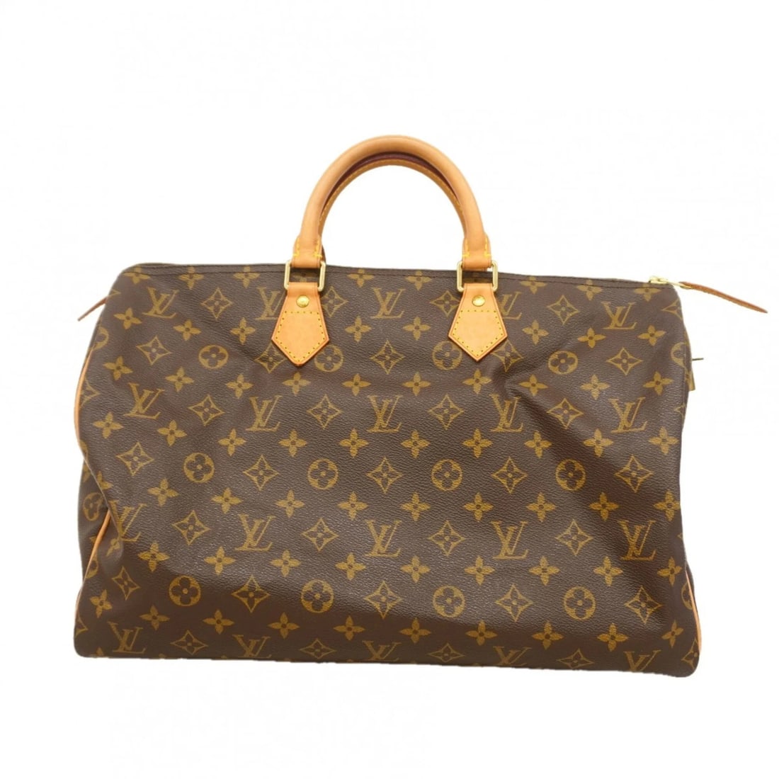 LOUIS VUITTON MONOGRAM SPEEDY 40 HANDBAG BROWN (1 of 4)