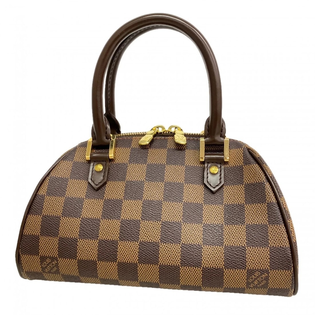 LOUIS VUITTON DAMIER RIVERA MINI HANDBAG EBENE (1 of 4)