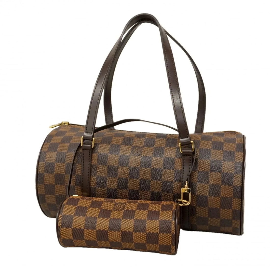 LOUIS VUITTON DAMIER PAPILLON 30 HANDBAG EBENE (1 of 5)