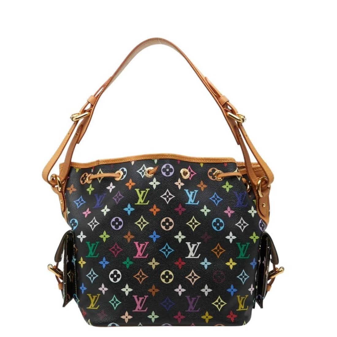 LOUIS VUITTON MONOGRAM MULTICOLOR PETIT NOE ONE-SHOULDER BAG (1 of 9)