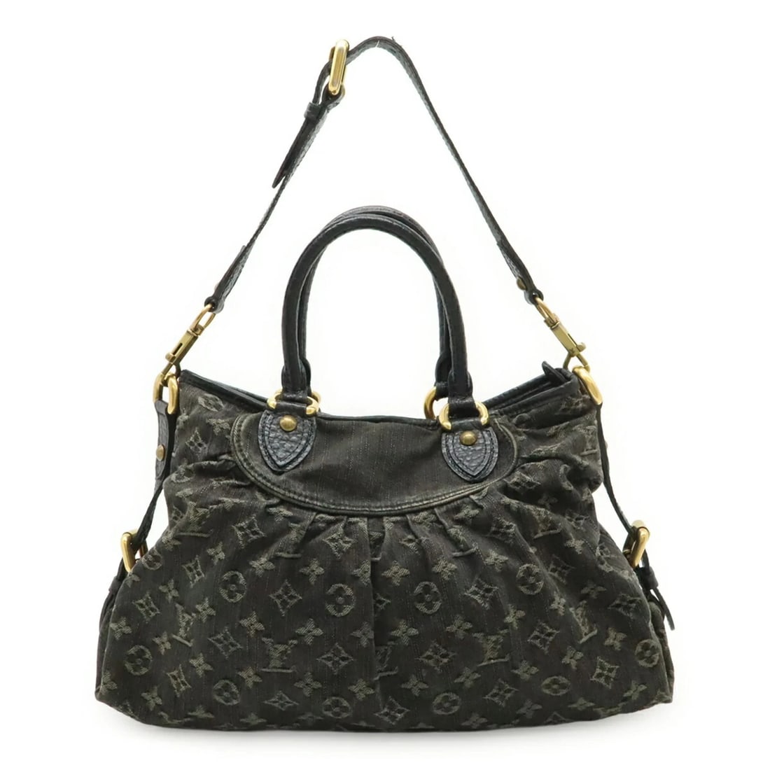 LOUIS VUITTON MONOGRAM DENIM NEO CABBY MM TOTE BAG (1 of 7)