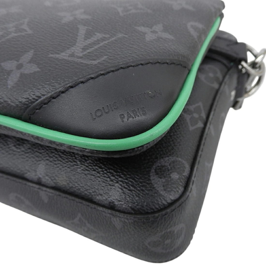 LOUIS VUITTON MONOGRAM ECLIPSE TRIO SHOULDER BAG - 2