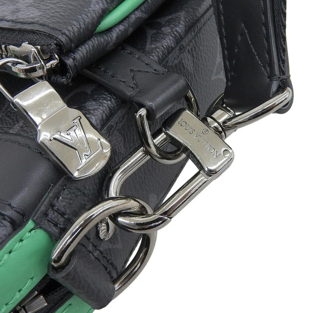 LOUIS VUITTON MONOGRAM ECLIPSE TRIO SHOULDER BAG - 4