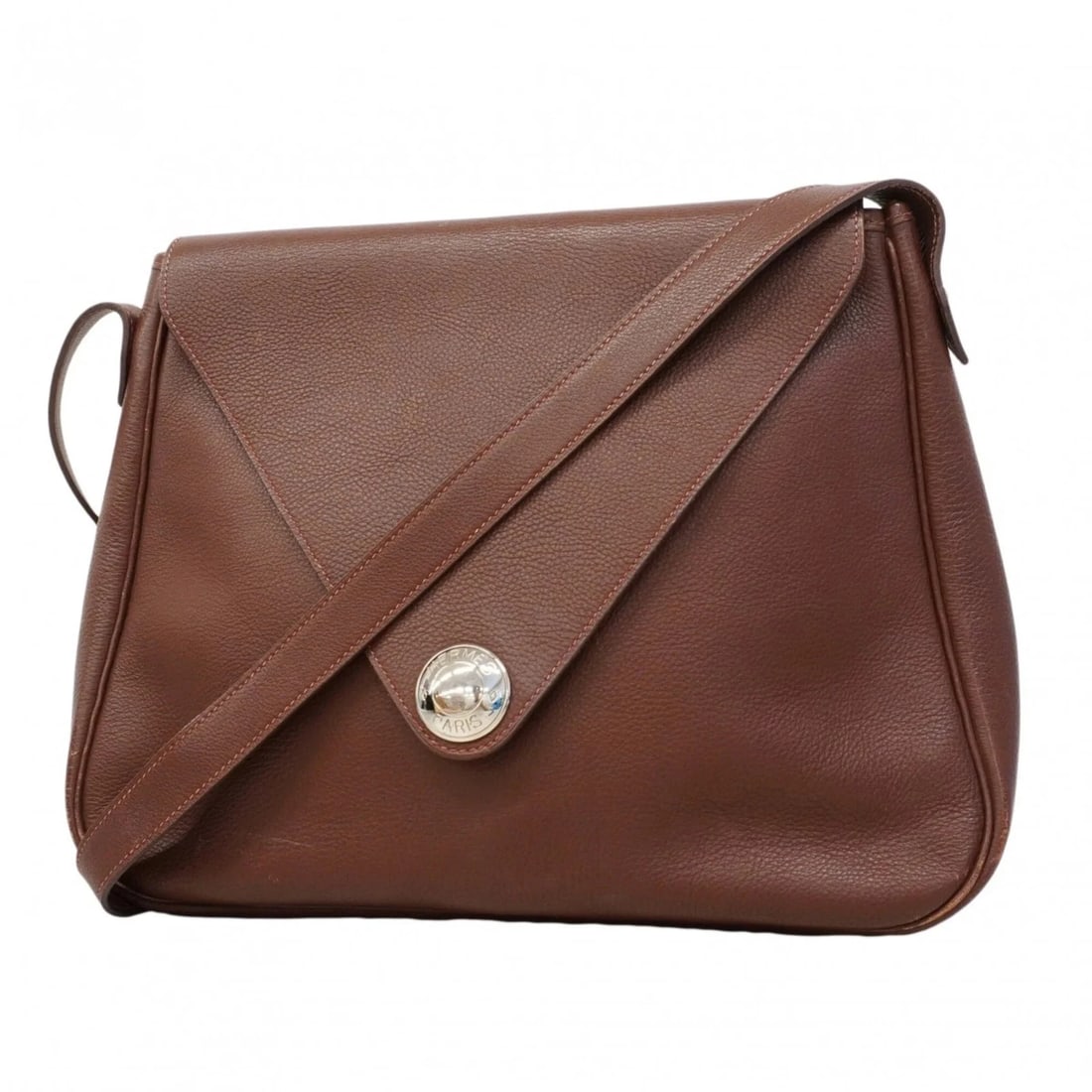 HERMES CHRISTINE FJORD NOISETTE SHOULDER BAG (1 of 3)