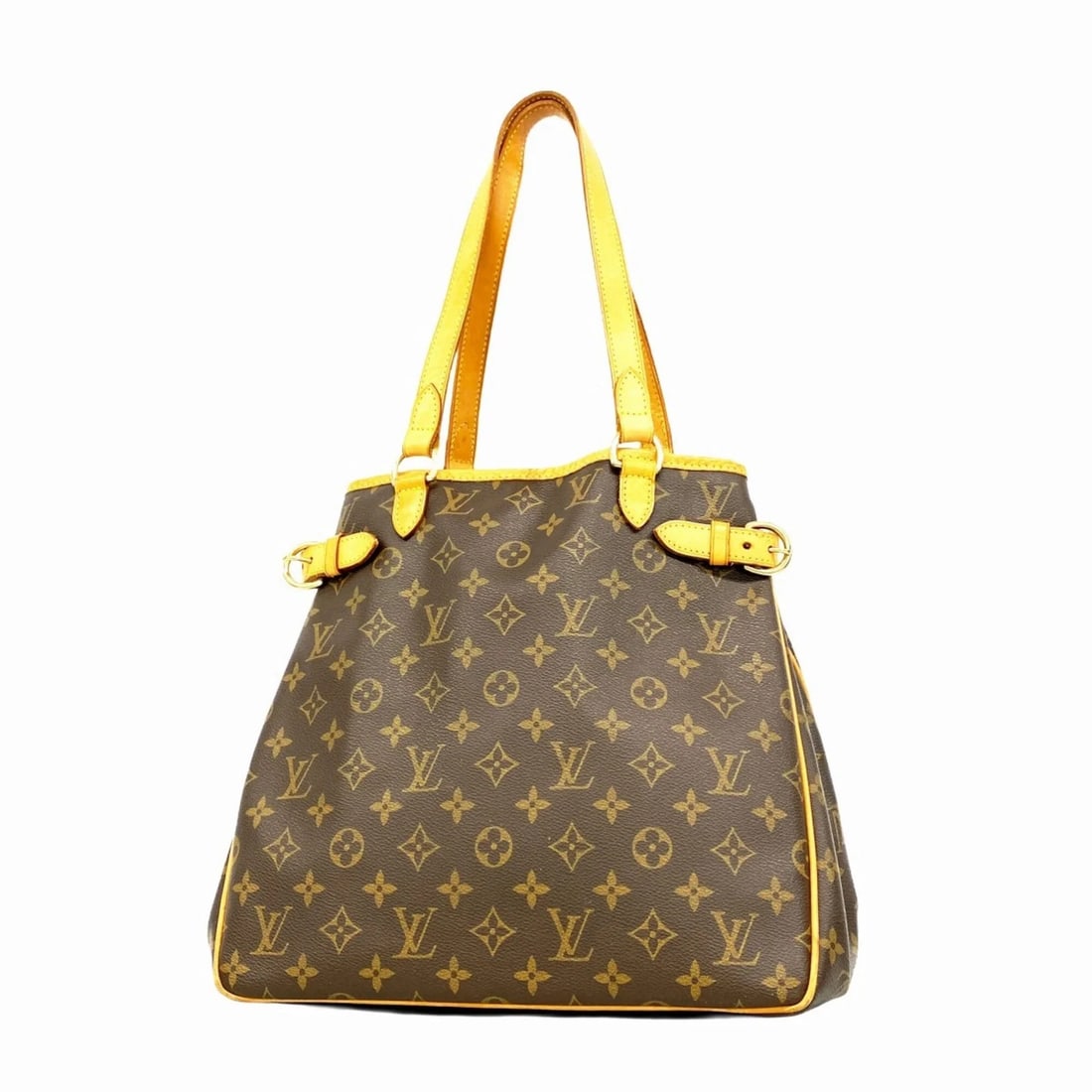 LOUIS VUITTON MONOGRAM BATIGNOLLES VERTICAL TOTE BAG BROWN (1 of 3)