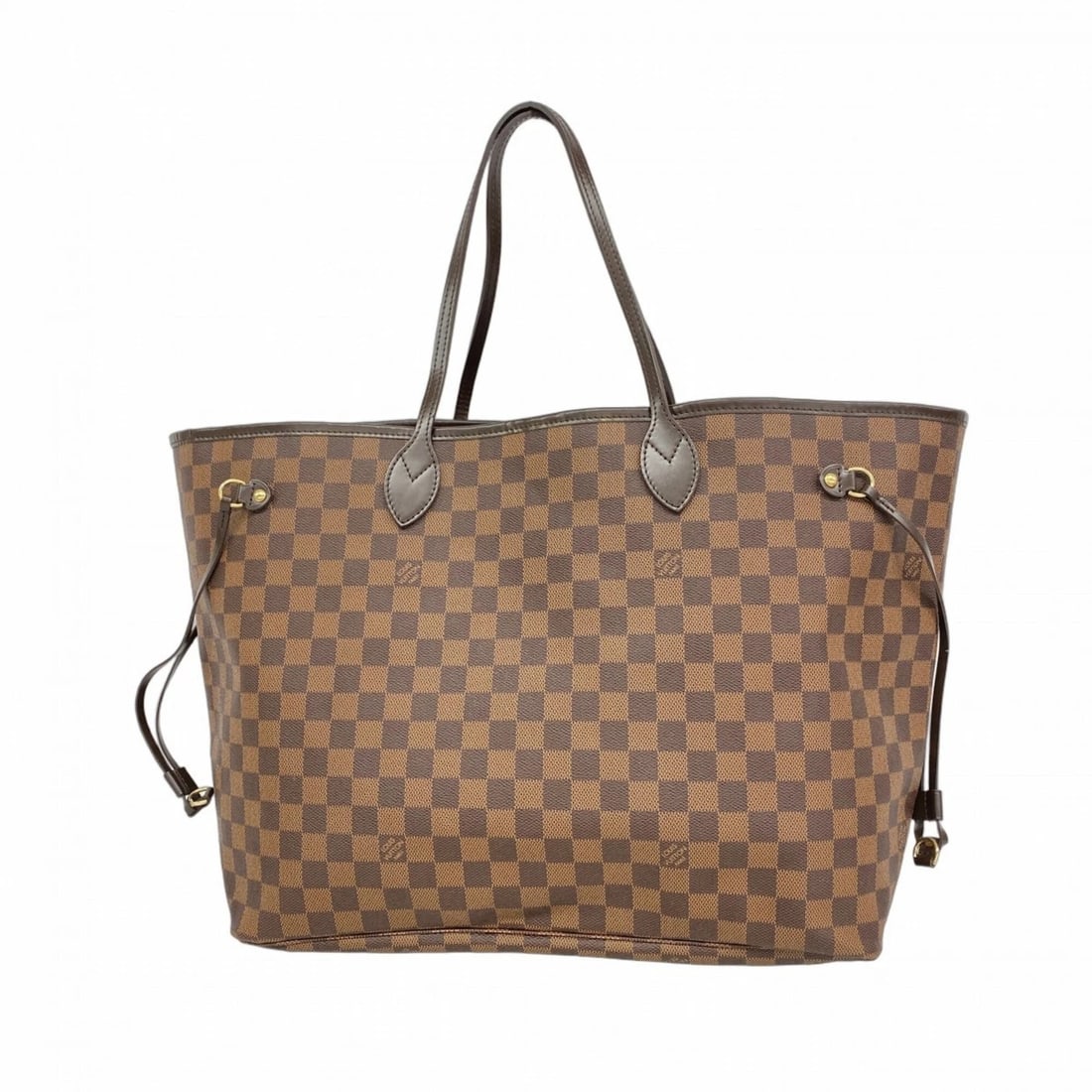 LOUIS VUITTON DAMIER NEVERFULL GM TOTE BAG EBENE: Louis Vuitton Damier Neverfull GM Tote Bag Ebene Brand: Louis Vuitton Type/Style: Tote bag Material: None Color: Ebene Size: (HxWxD)33cm x 40cm x 20cm / 12.99'' x 15.74'' x 7.87'' Accessories: None
