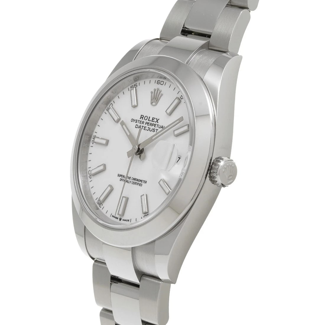 ROLEX WHITE WATCH - 2
