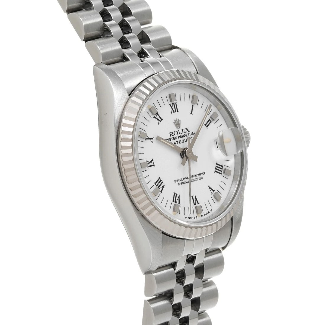 ROLEX WHITE WATCH - 3