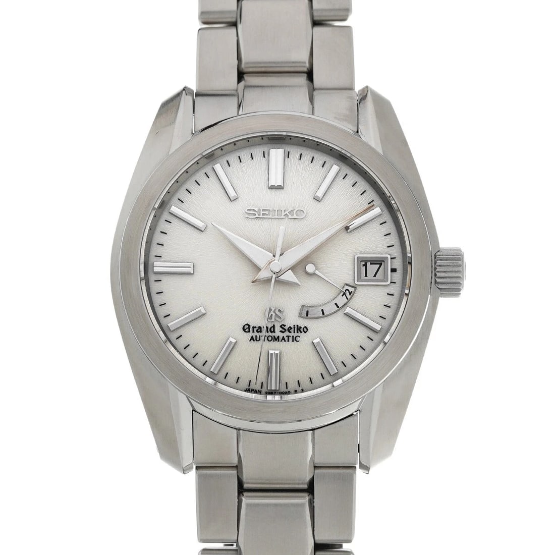 GRAND SEIKO MECHANICAL SILVER WATCH: Grand Seiko Mechanical Silver Watch Brand: Grand Seiko Type/Style: Wristwatch Material: Band Material Stainless steel, Case Material Stainless steel Color: Dial Color Silver Size: ?Case? H/about 39mm