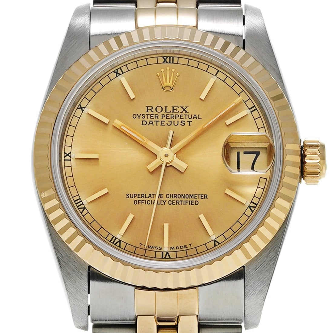 ROLEX CHAMPAGNE WATCH - 4