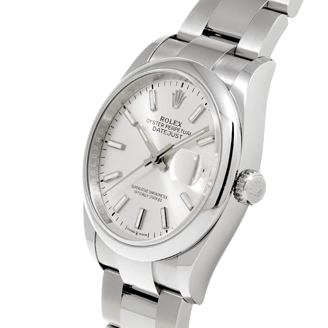 ROLEX SILVER WATCH - 2