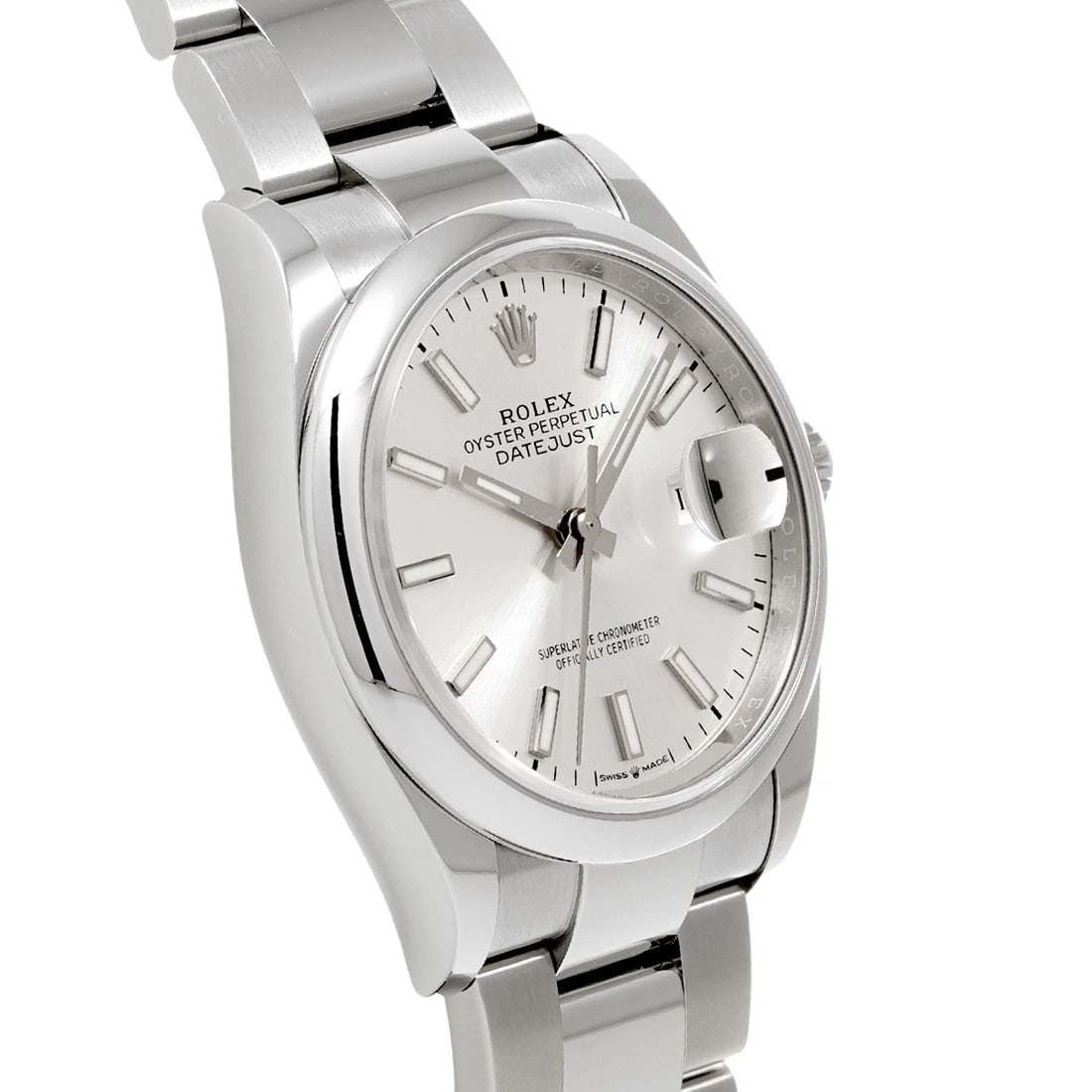 ROLEX SILVER WATCH - 3