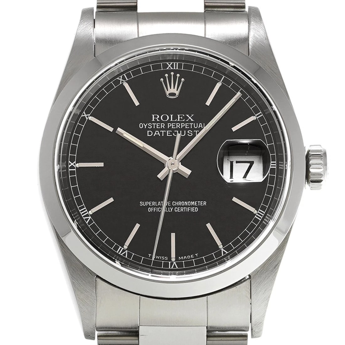 ROLEX BLACK WATCH - 4