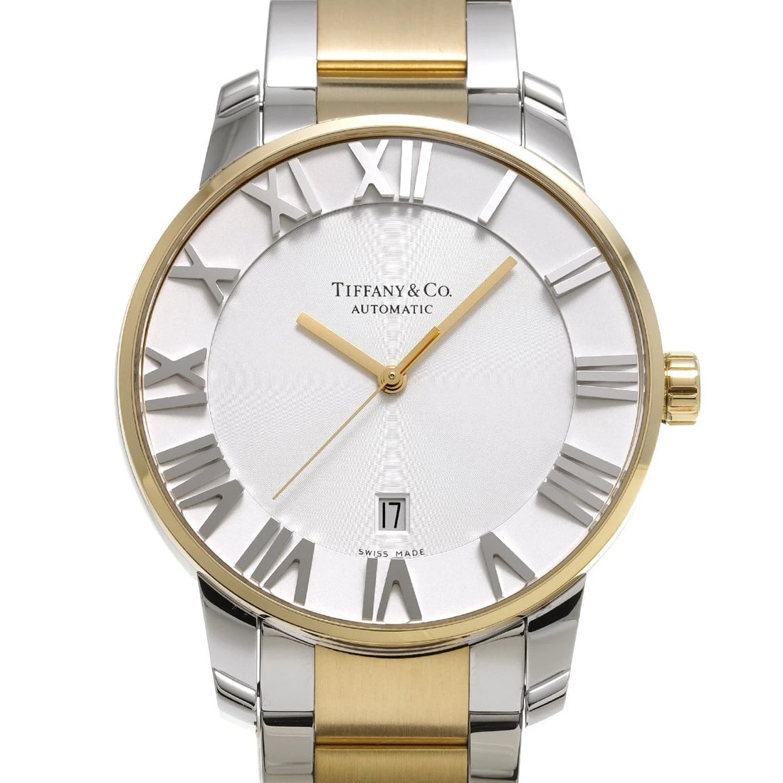 TIFFANY & CO. ATLAS DOME SILVER WATCH (1 of 4)