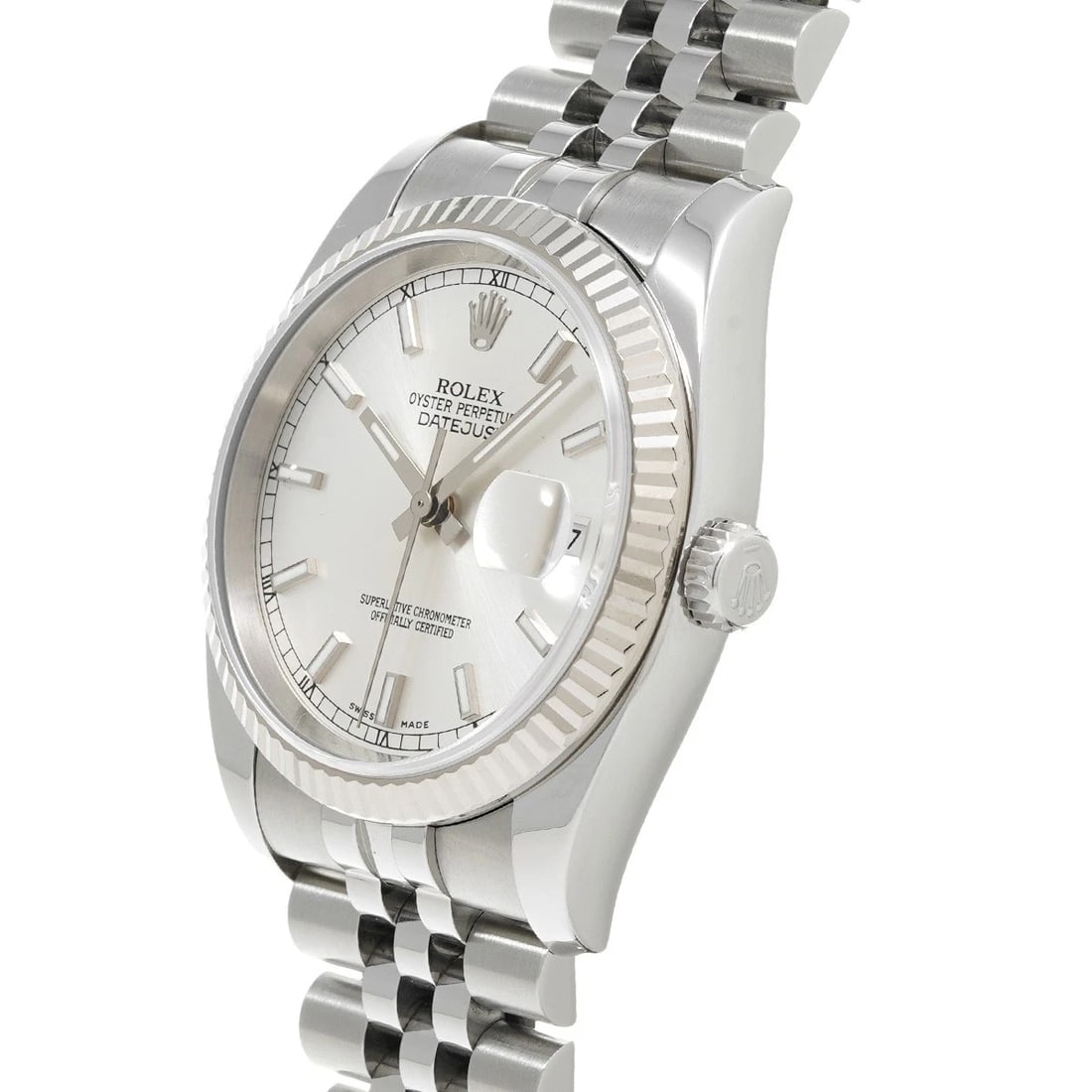 ROLEX SILVER WATCH - 2