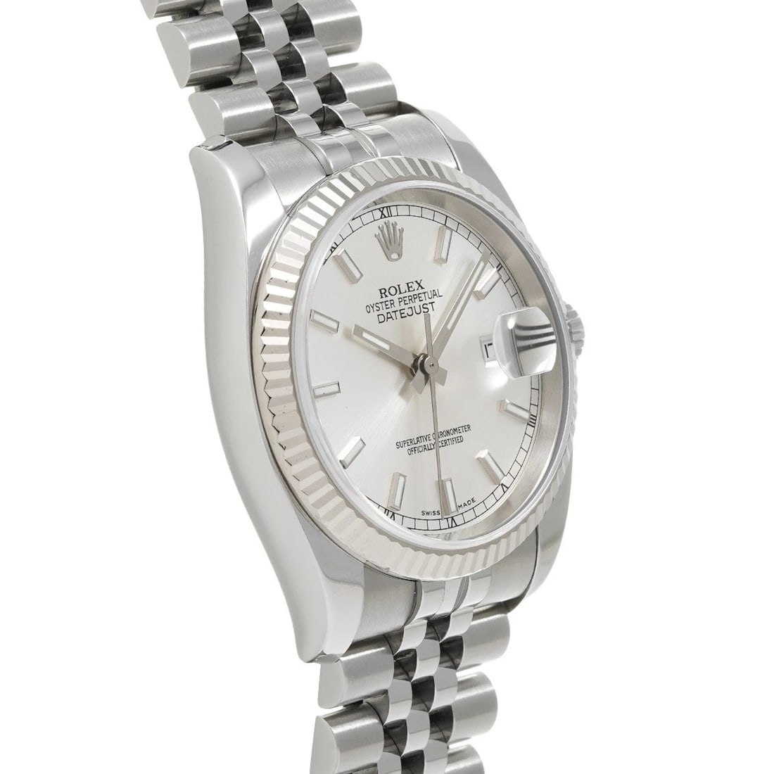 ROLEX SILVER WATCH - 3