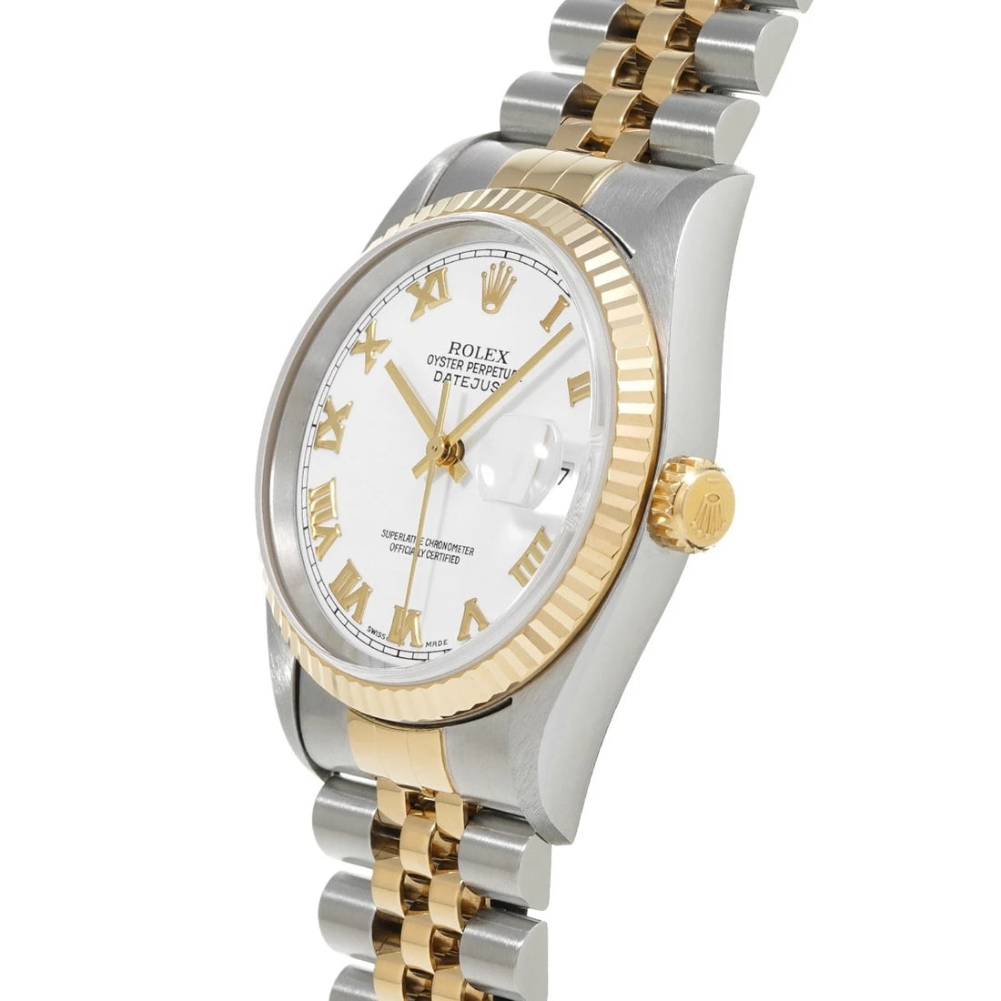 ROLEX WHITE WATCH - 2