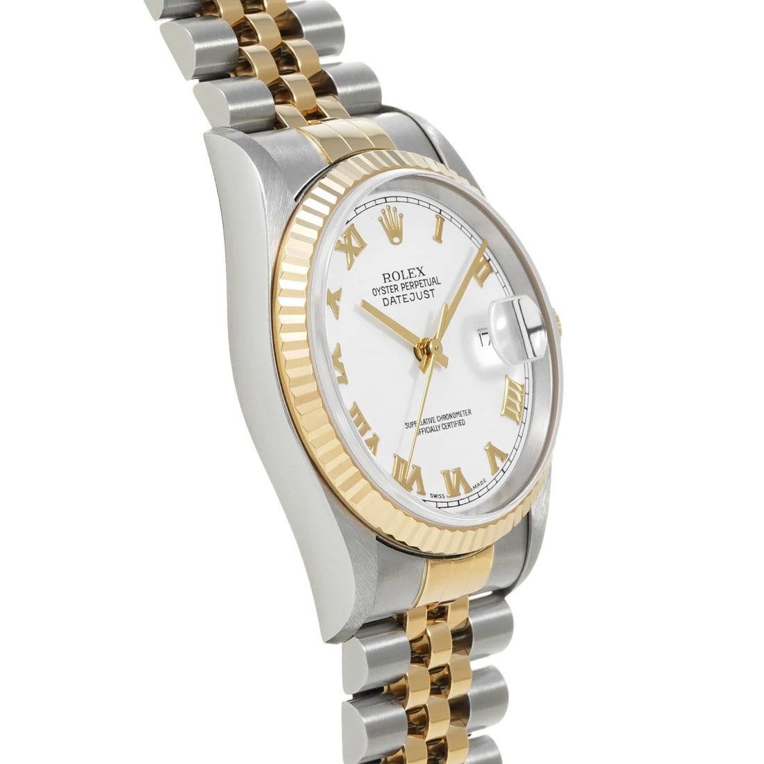 ROLEX WHITE WATCH - 3