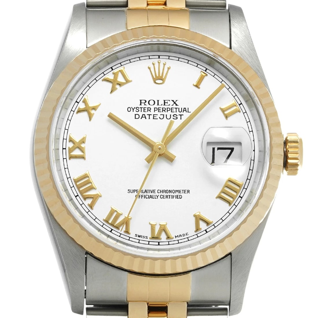 ROLEX WHITE WATCH - 4