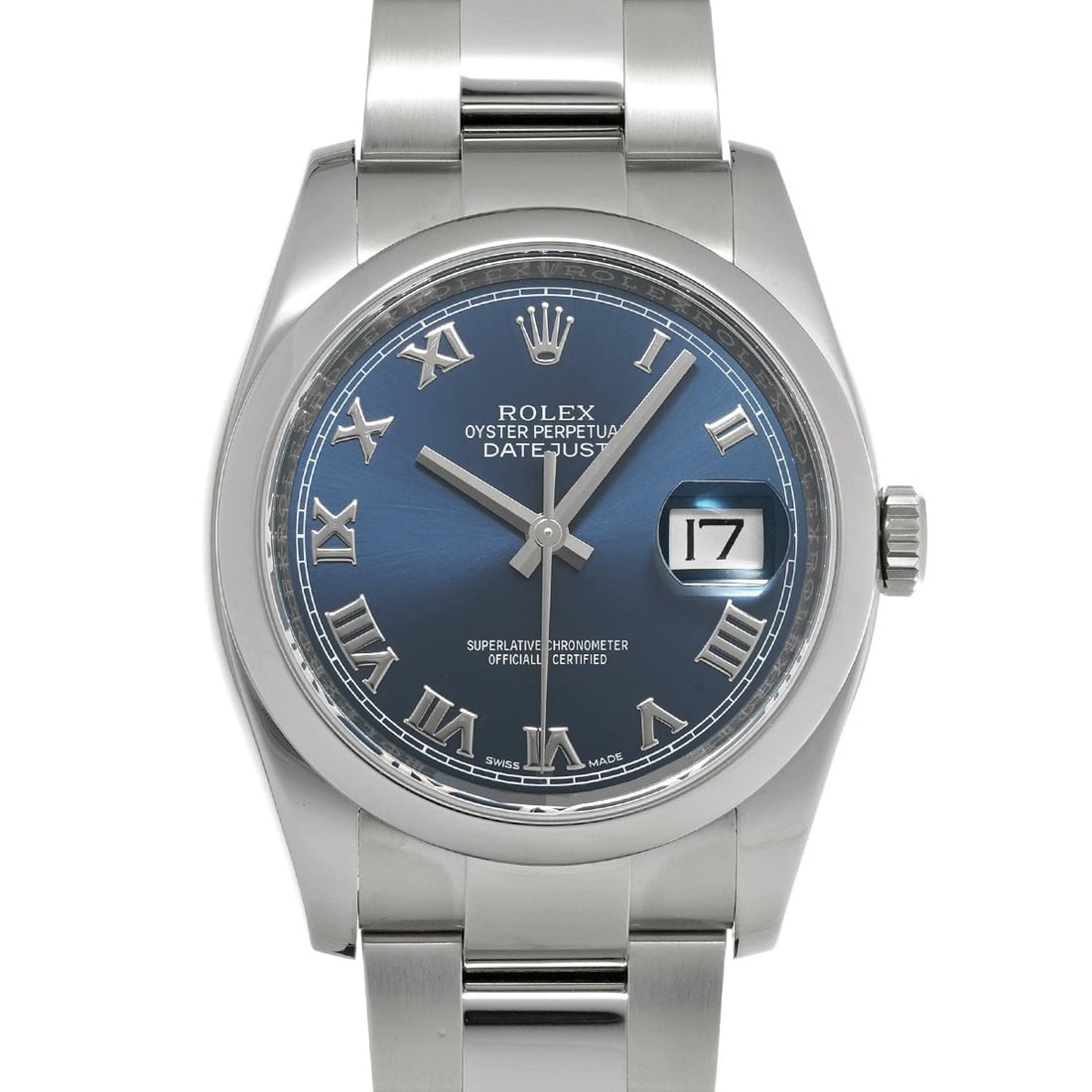 ROLEX BLUE WATCH: ROLEX blue Watch Brand: ROLEX Type/Style: Wristwatch Material: Band Material Stainless steel, Case Material Stainless steel Color: Dial Color blue Size: ?Case? H/about 36mm W/about 36mm Circumference 