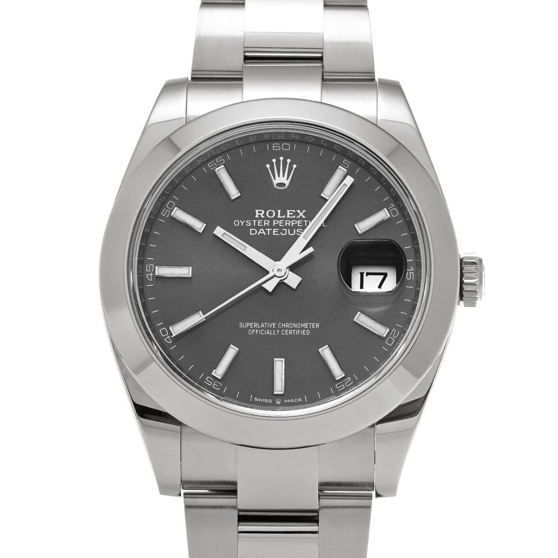 ROLEX SLATE WATCH: ROLEX slate Watch Brand: ROLEX Type/Style: Wristwatch Material: Band Material Stainless steel, Case Material Stainless steel Color: Dial Color slate Size: ?Case? H/about 41mm W/about 41mm Circumferenc