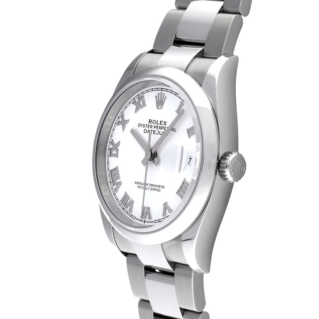 ROLEX WHITE WATCH - 2