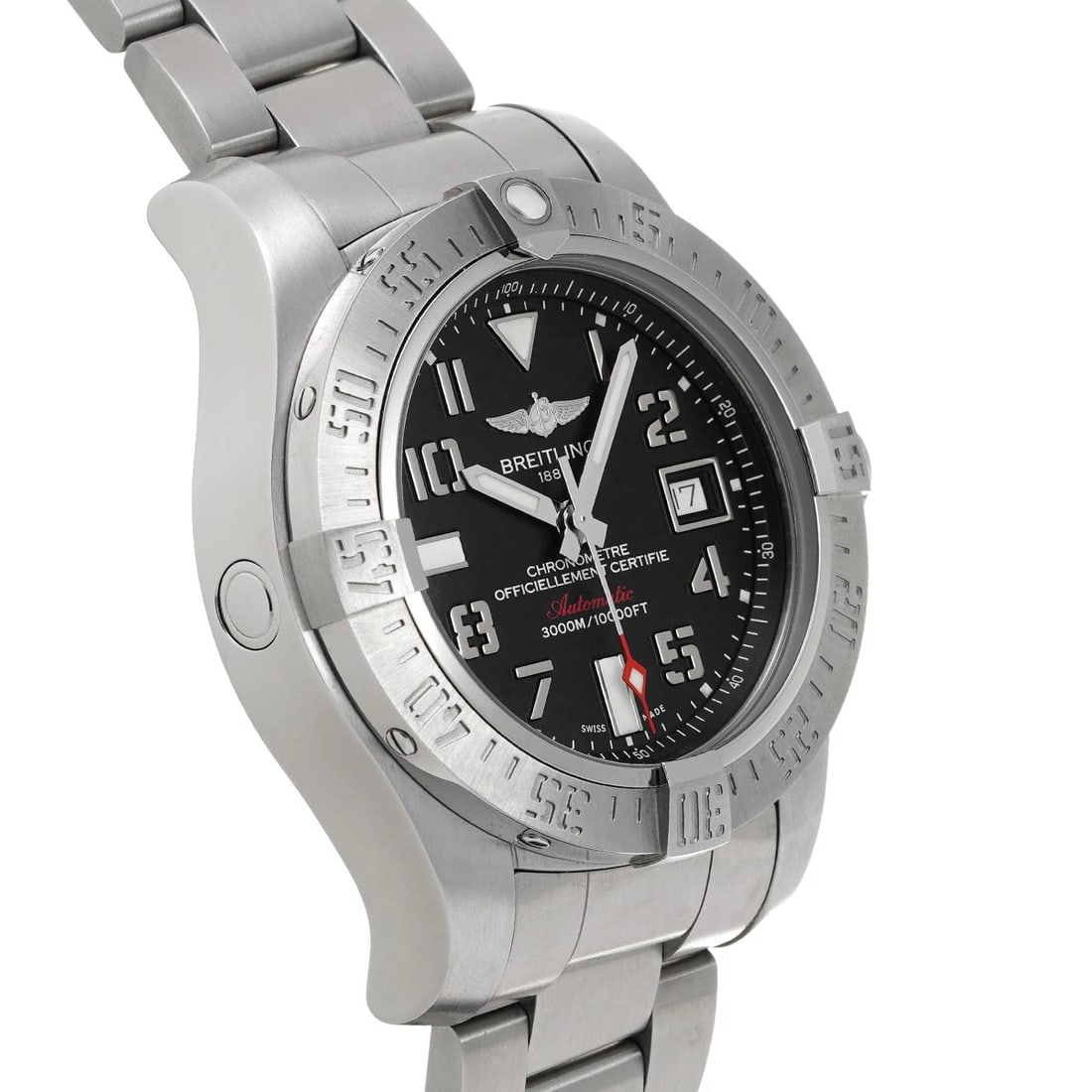 BREITLING AVENGER BLACK WATCH - 3