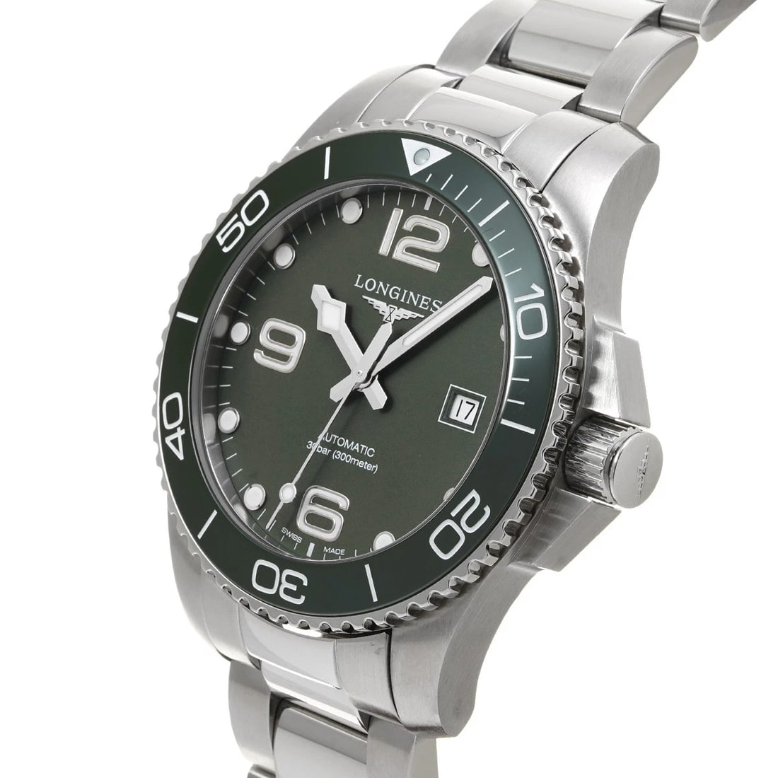 LONGINES HYDROCONQUEST KHAKI WATCH - 2