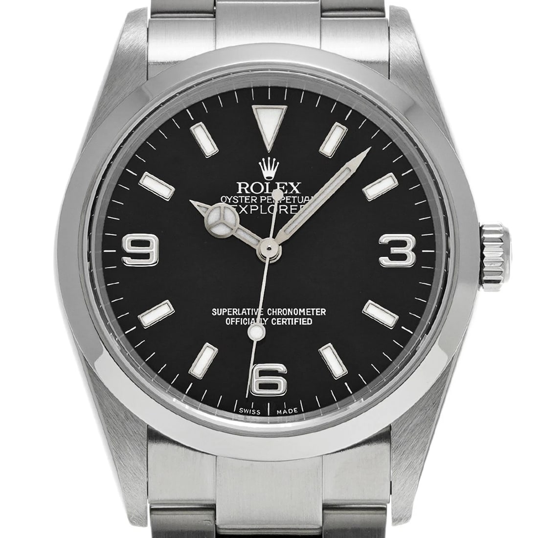 ROLEX EXPLORER BLACK WATCH - 4