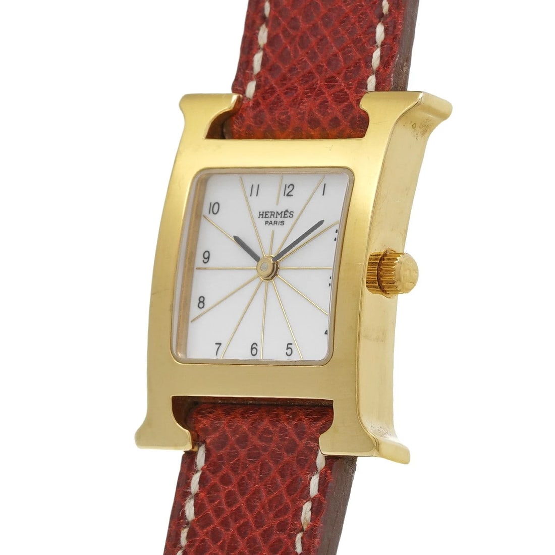 HERMES WHITE WATCH - 2