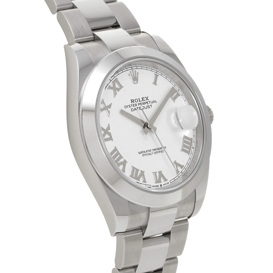 ROLEX WHITE WATCH - 3
