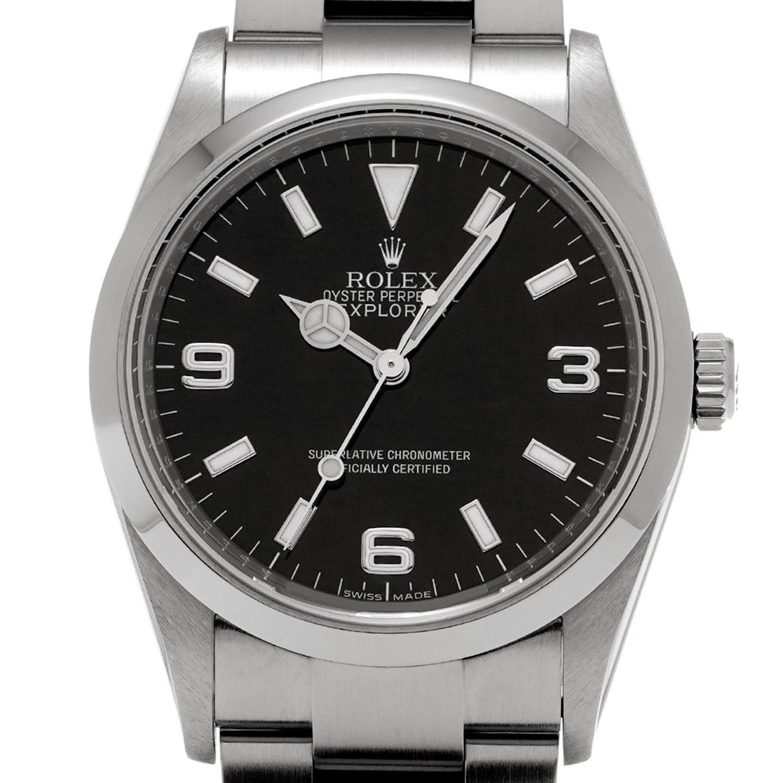 ROLEX EXPLORER BLACK WATCH - 4