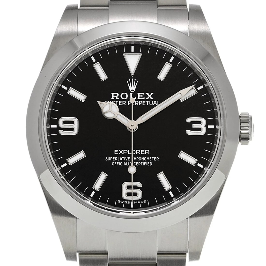 ROLEX EXPLORER BLACK WATCH - 4