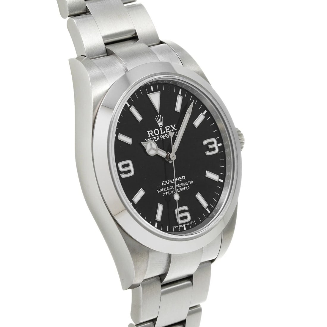 ROLEX EXPLORER BLACK WATCH - 3