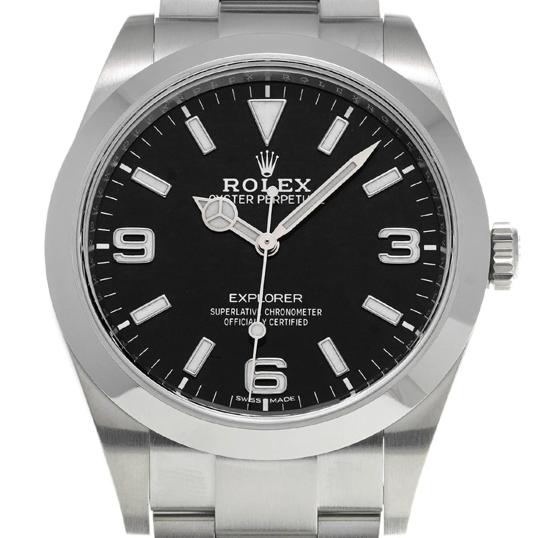 ROLEX EXPLORER BLACK WATCH - 4